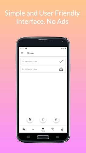 Pocket Planner: To-Do Lists, Birthday Calendar, Shopping List, and Notes Taking App