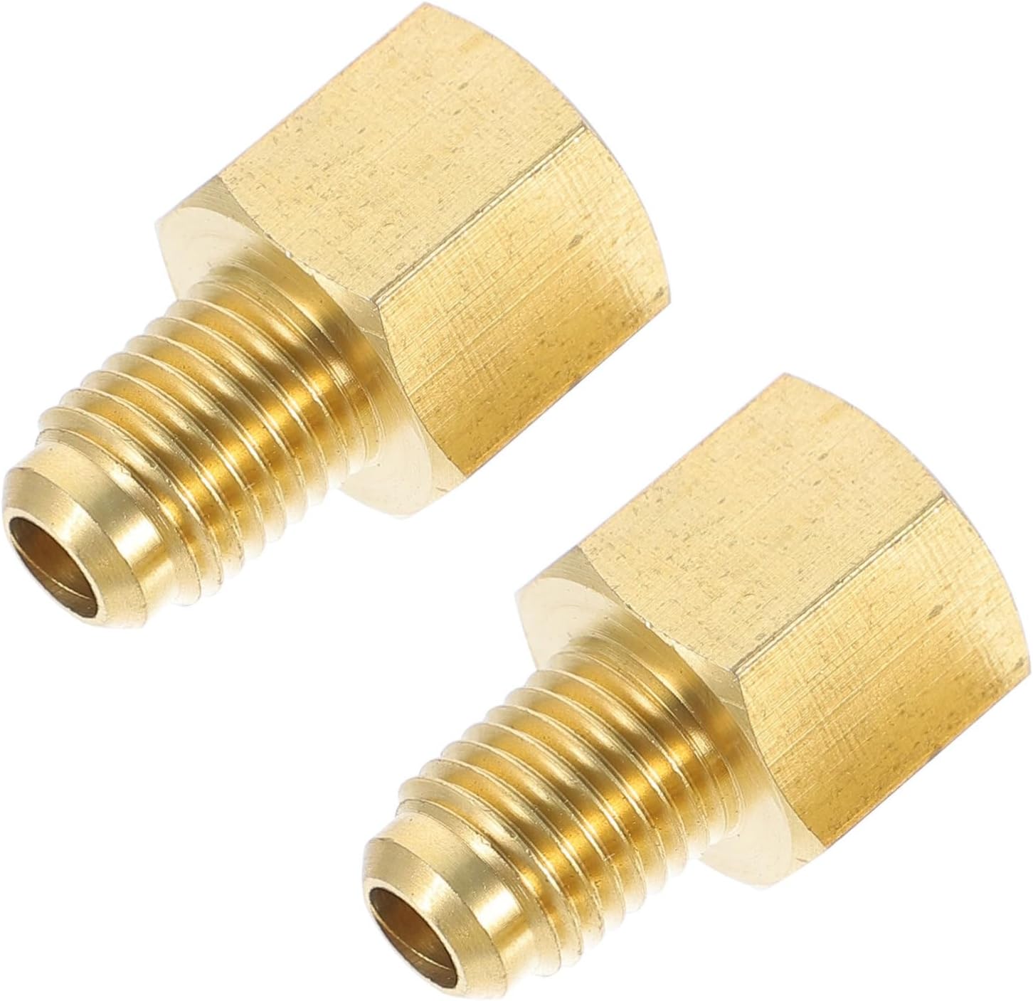 Copper Vacuum Pump Adapter Conversion Tool 2Pcs for Refrigerator Equipment