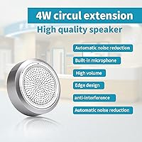 Vista 8 de Sistema de intercomunicación de ventana de doble vía,Altavoz de alta potencia,Altavoz de micrófono para ventana de cajero, Interfono bidireccional