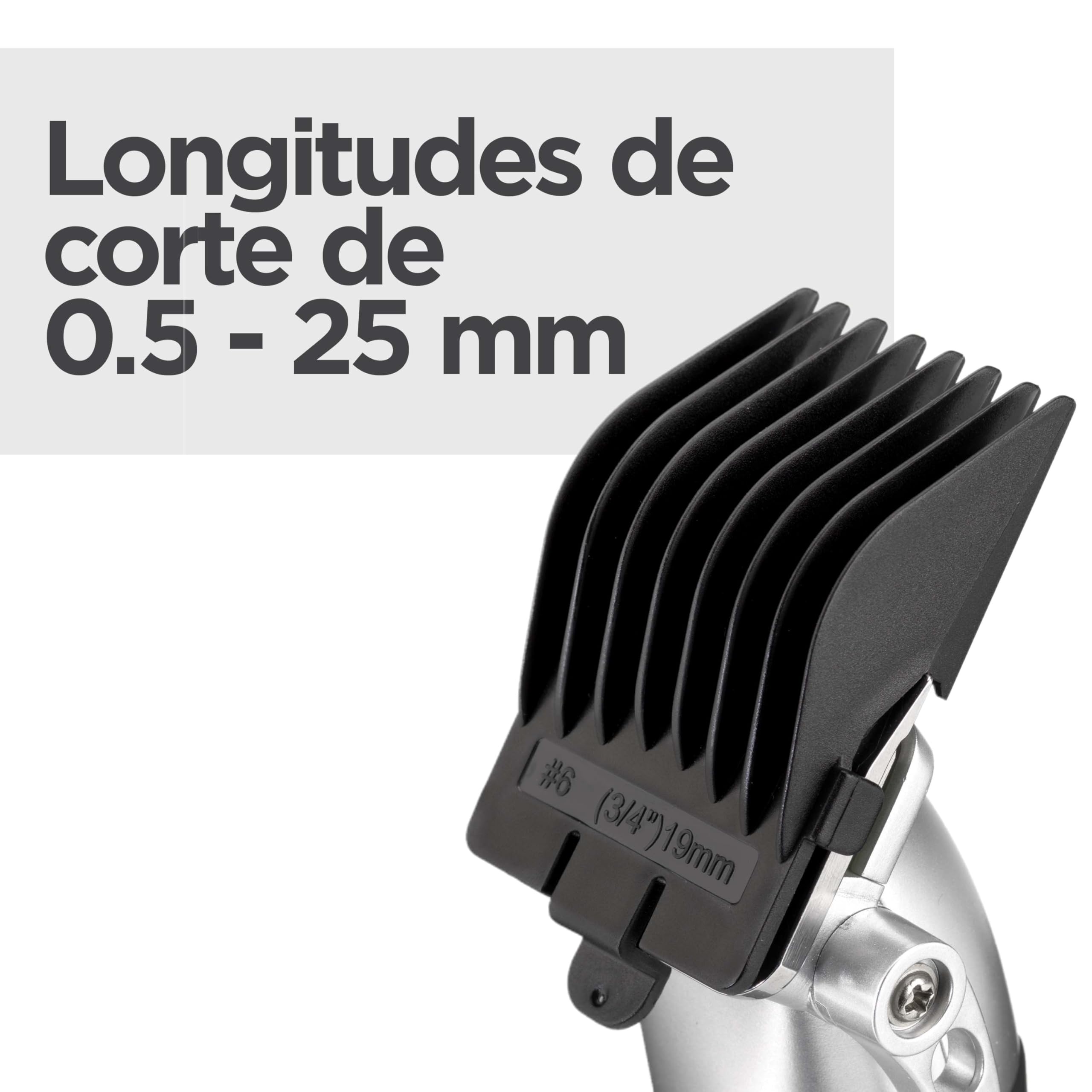 BaByliss Cortapelos Lithium Power, Inalámbrico, Batería de litio, Carga rápida, Cuchillas de acero japonés