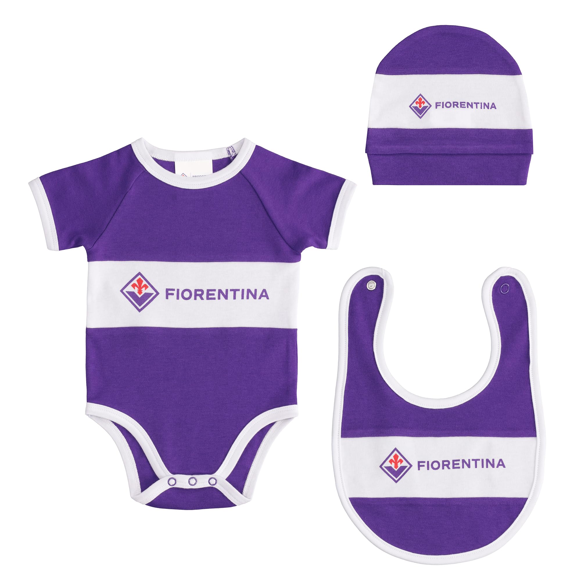 ACF Fiorentina Set completo neonato, Prodotto Ufficiale