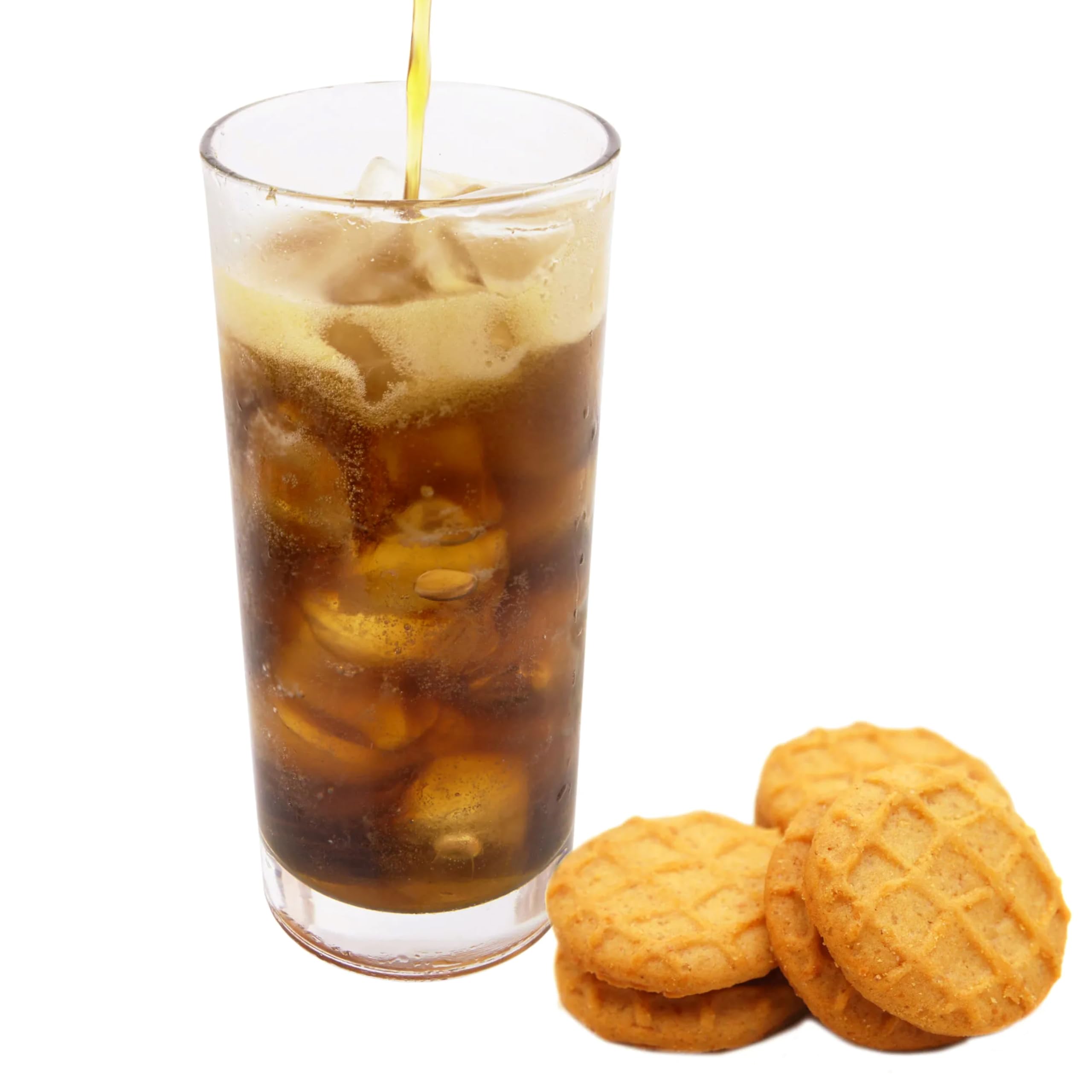 Luxofit Keks Cookie Energy Drink Pulver Getränk, Allergenfrei, Taurinpulver, für Ausdauersportler geeignet, Natürliche Farbstoffe, Geschmacksintensiv, Sporternährung (10 Kg)