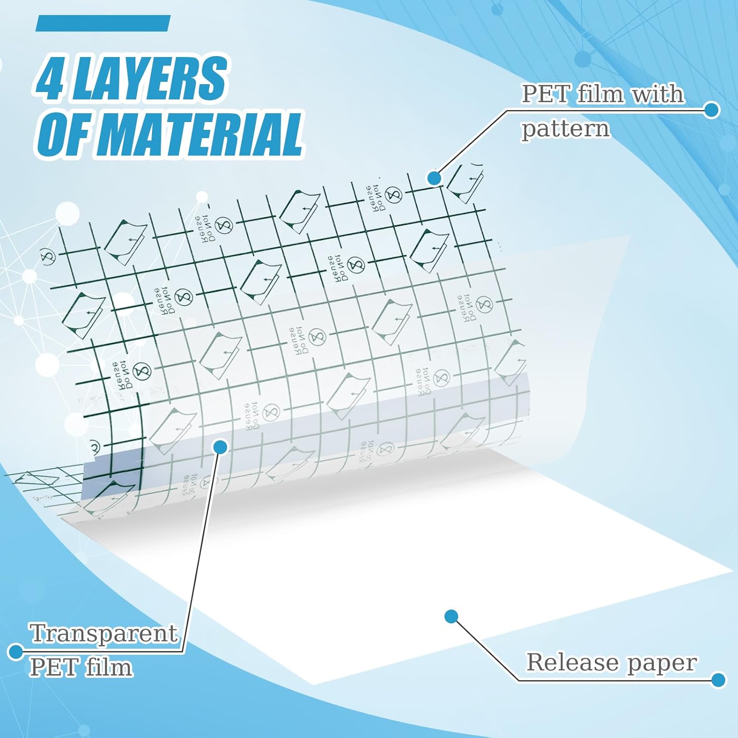 100 Pcs Shower Waterproof Patch Transparent Stretch Adhesive Bandage Large Shower Protector Cover Transparent Film Waterproof Dressing Adhesive Bandages, 6 x 8 Inch - Image 6