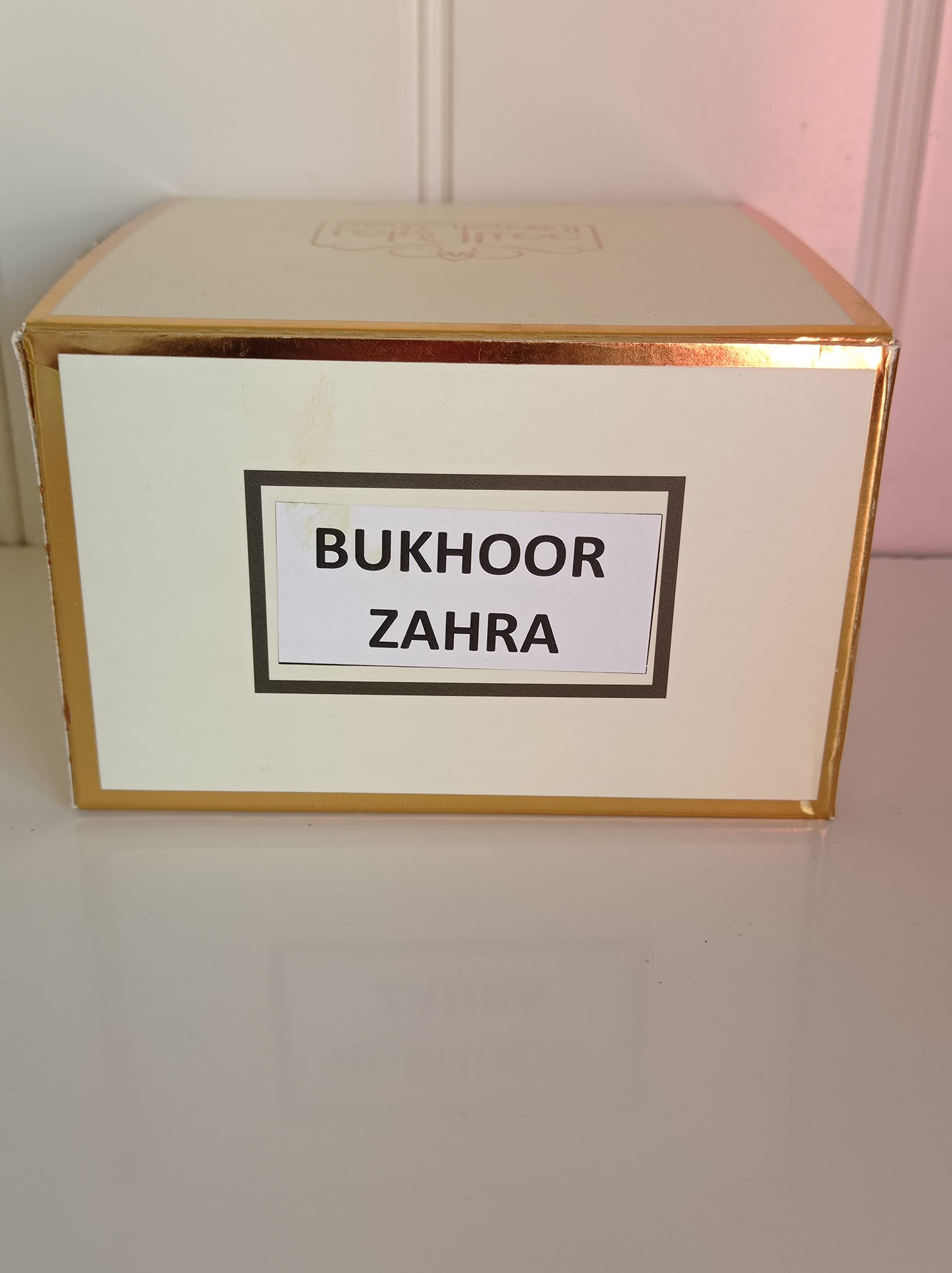 Oud en perfume Zahra Musk 40g sahumerio de lujo con sándalo en polvo