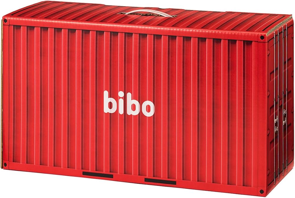 ｂ－２４－３（２４個用の３本セット）９４３０円値引　送料無料　カゴ３/４同時再生 Amazon.co.jp: 防災備蓄セットbibo（ビーボ） 3ユニット コンテナ