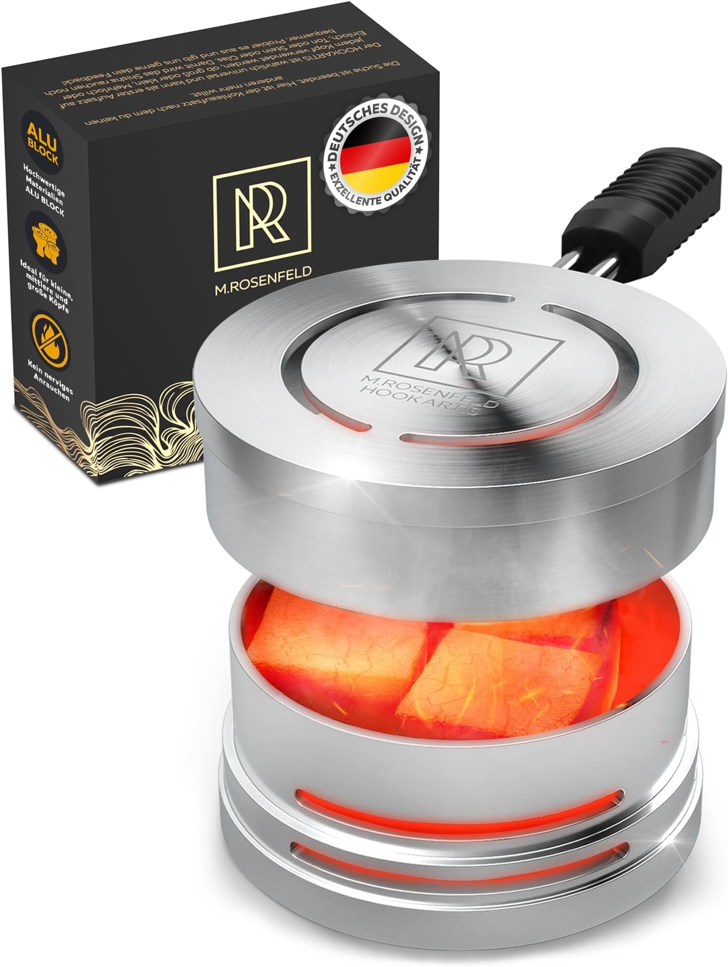 Hookah Coal Holder – Hookah Heat Management Device - Hookah Head for Perfect Shisha Hookah Flavor - Ultimate Hookah Accessories and Hookah Flavor Saver Hookah Coal Cover HOOKARTIS