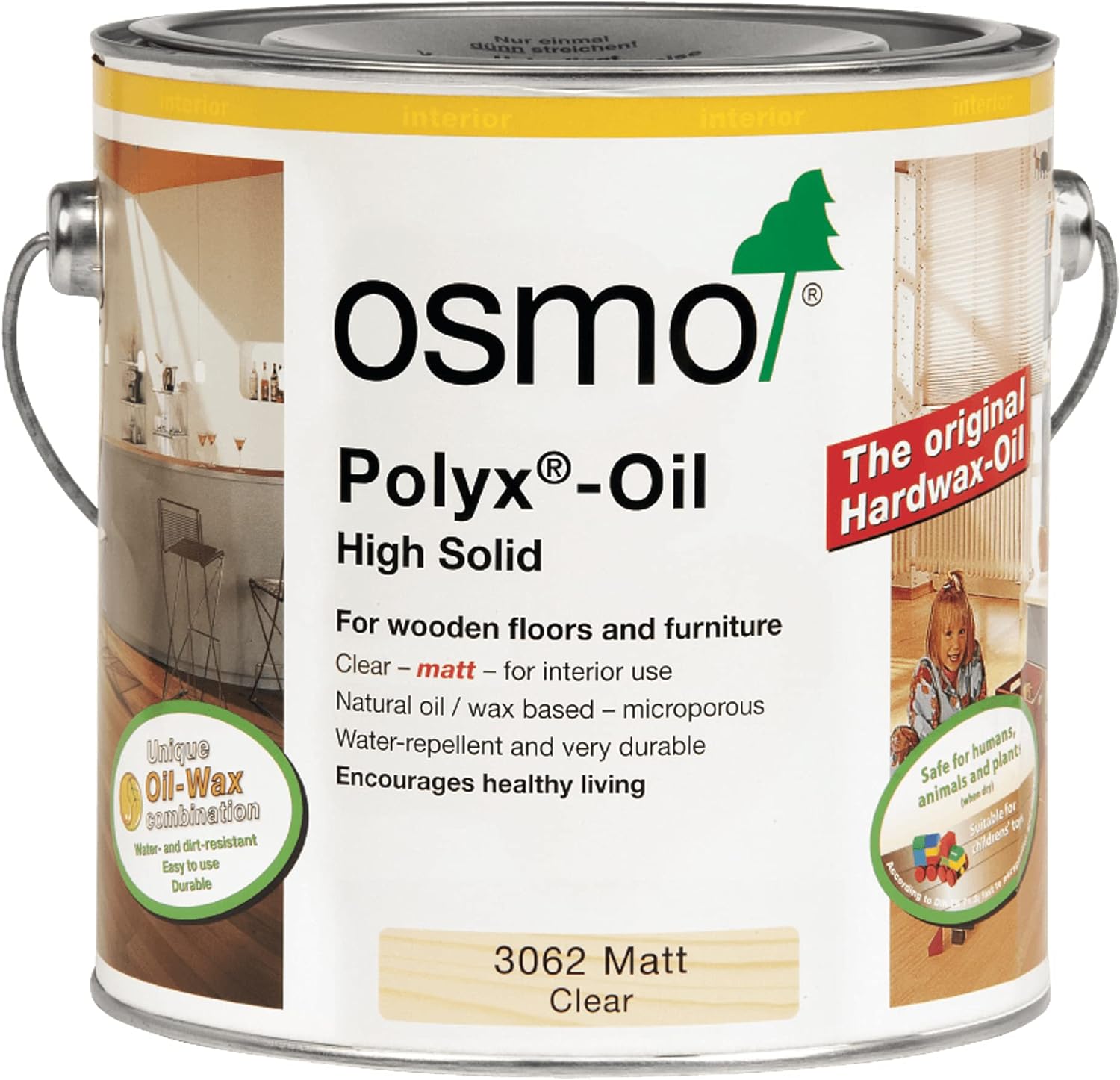 Osmo Polyx Oil 0.75l 3065C Semi Matt - UK