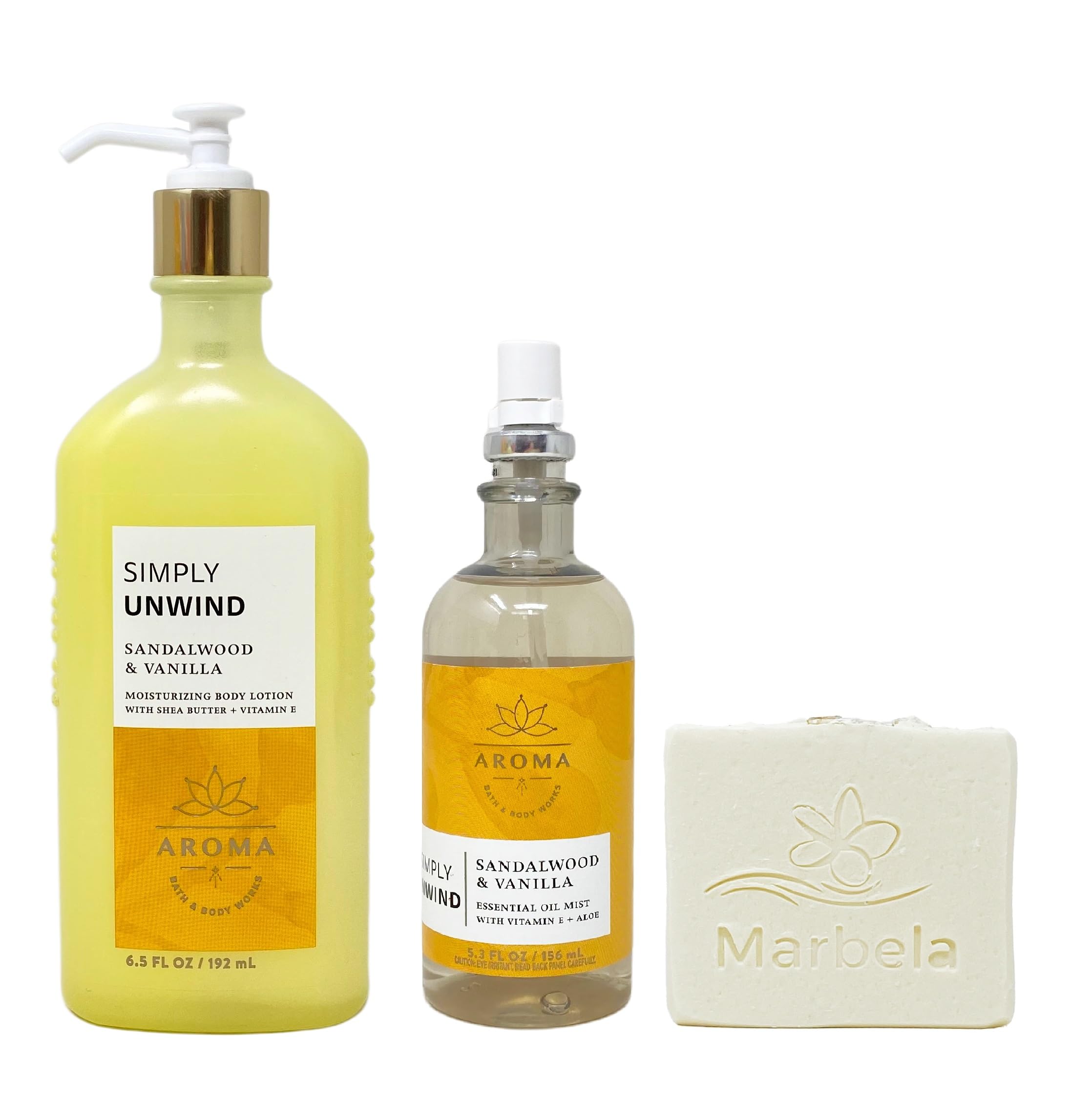 Amazon.com : Bath & Body Works Aroma Simply Unwind Sandalwood