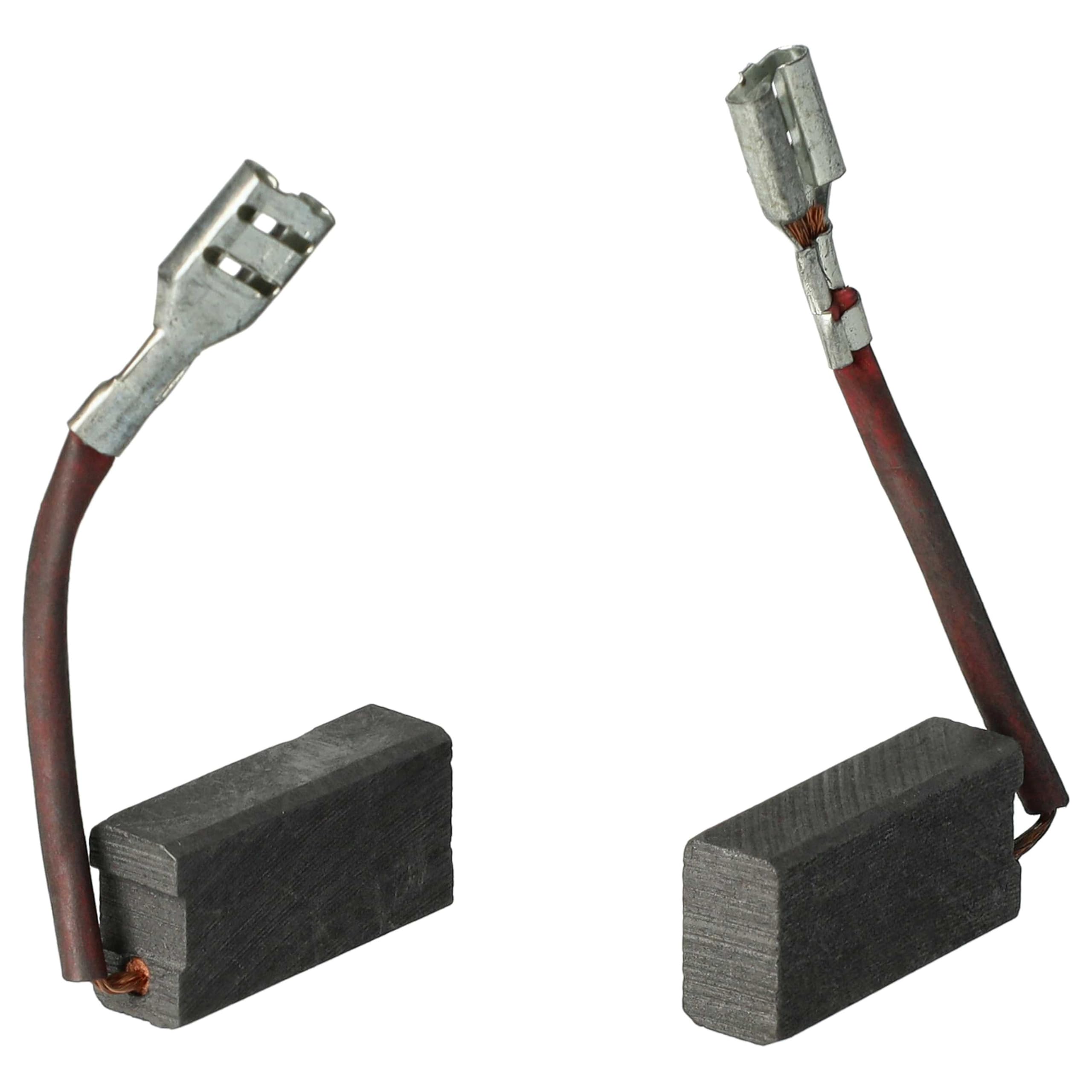 Balais De Charbon Pour Marteau-piqueur Hilti TE 54 Et TE 55 - Lot De 2 Pièces, Dimensions 6x10x18 Mm Avec Câble