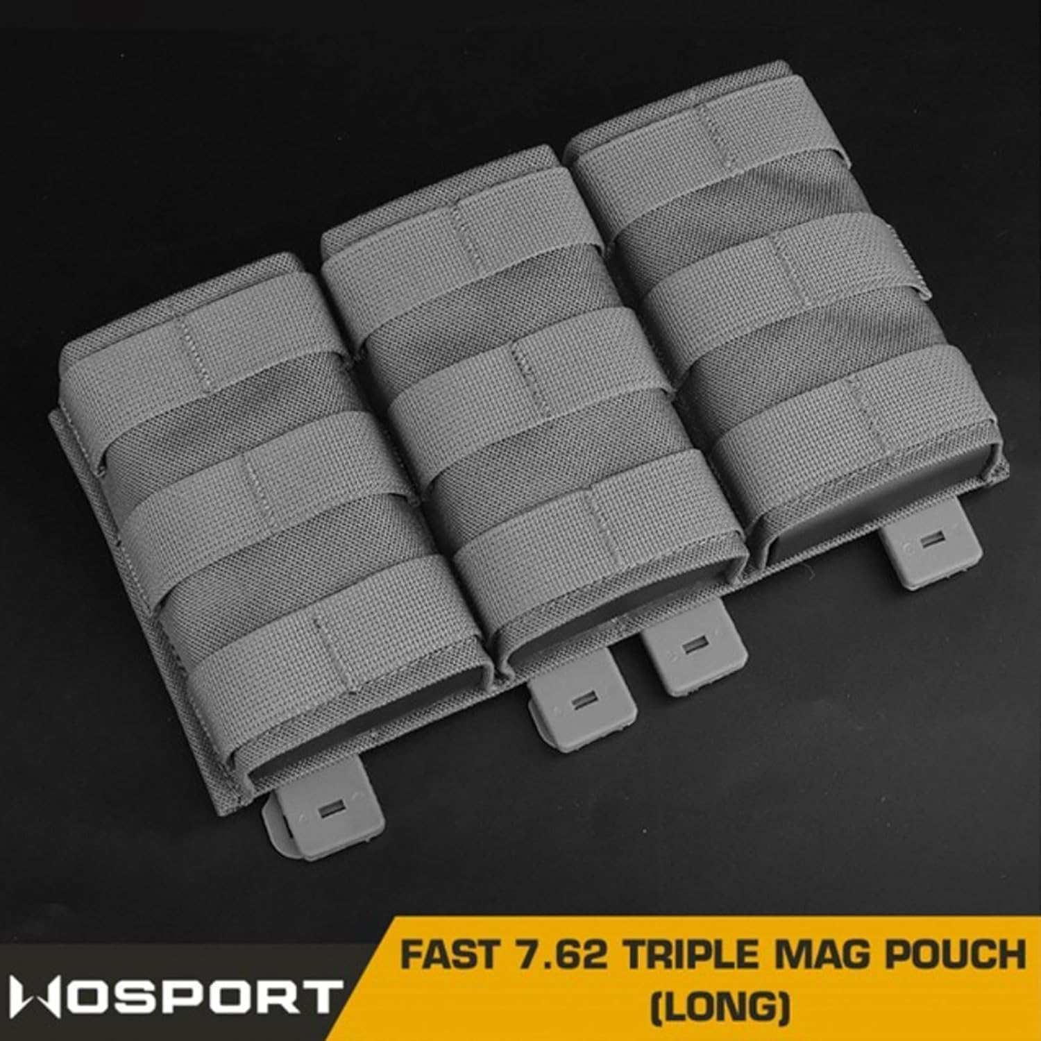 7.62 Magazine Pouch Triple Open Quick Release Tactical Mag Nylon Holster Case K.YWI K.ydex Wedge Insert Magazine Pouch Accessories