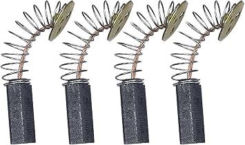 4-Pack 145323-06 , 145323-02 and 145323-03 motor carbon brushes compatible with DW705, DW708, DW715, DW744, for DeWalt/Black & Decker miter saws/circular saws/table saws