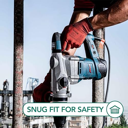 Miniatura 5 de Guantes de trabajo con revestimiento de poliuretano, 12 pares, guantes de jardín finos para hombres y mujeres, ideales para trabajo ligero