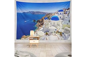 Santorini Island Tapestry: The Epitome of Mediterranean Beauty