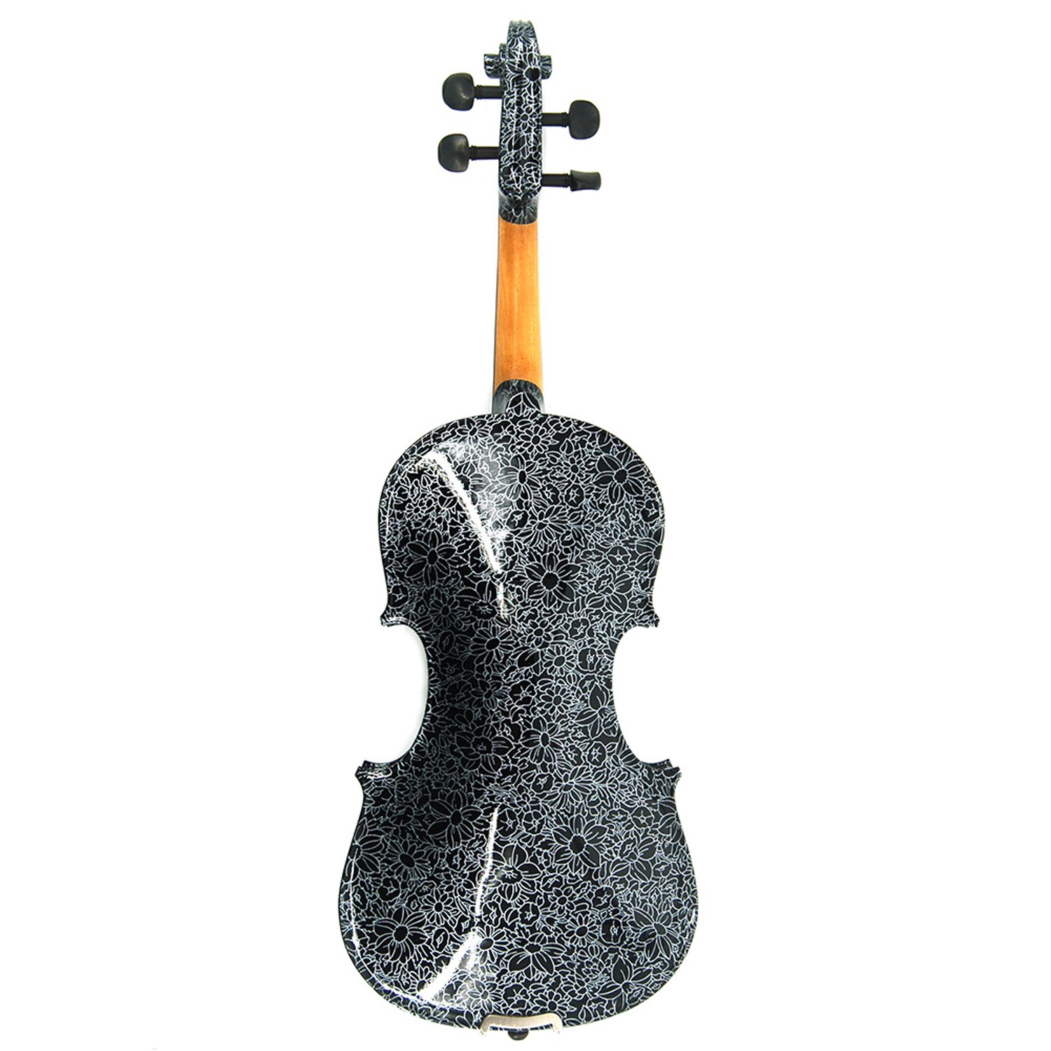 Aliyes faite à la main femmes/Gril acoustique pour violon 4/4 Taille complète kit en bois massif pour violon avec cas, ARC, colophane, Strings-hb HB-1306