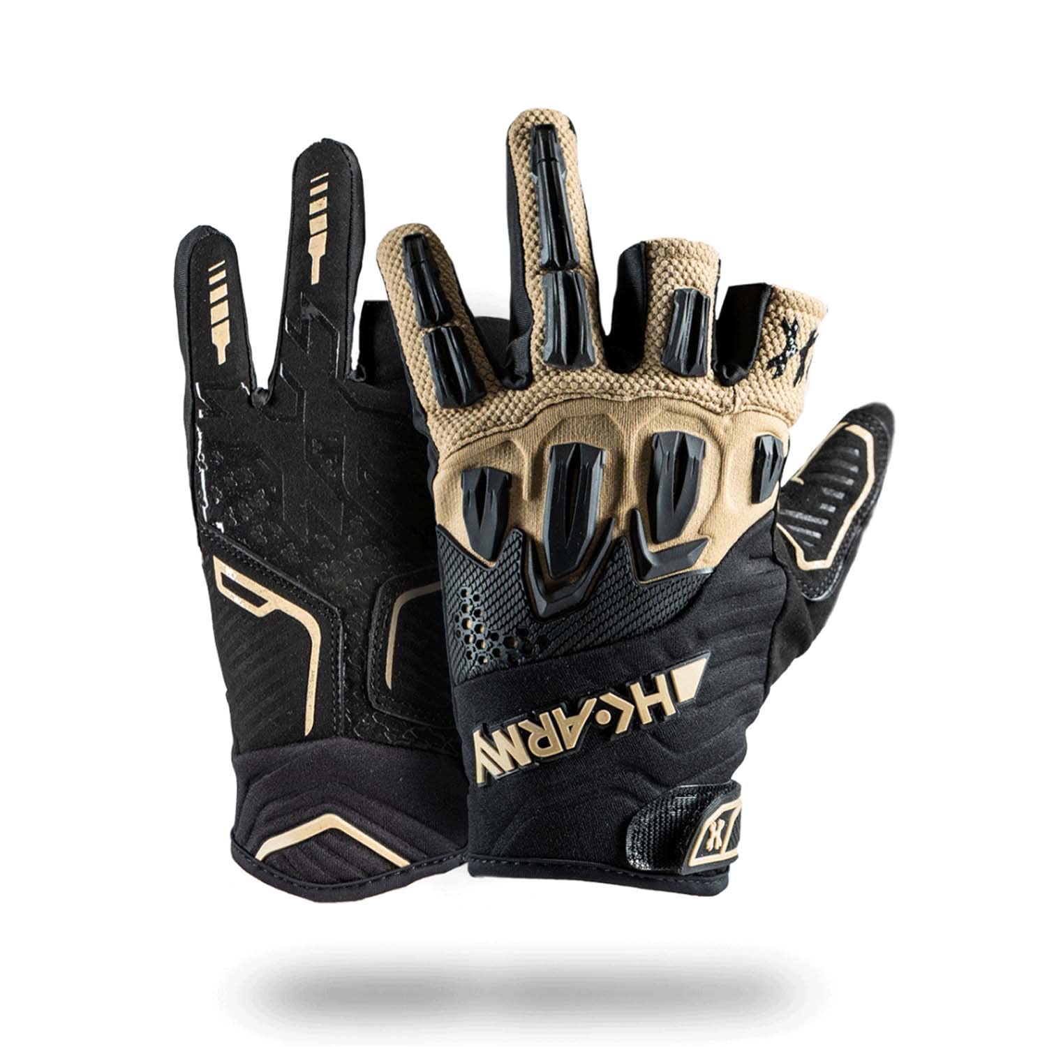 HK Army Hardline Armored Gloves (Small, Tactical)