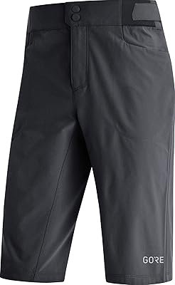 GORE WEAR Mens Passion Shorts Mens, Black, Large