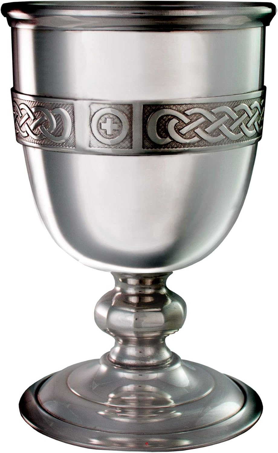 I LUV LTD Celtic Banded Scottish Wine Medieval Knights Goblet 5"