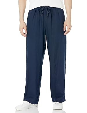 Emporio Armani Mens Mens Superfine Linen Blend Trousers