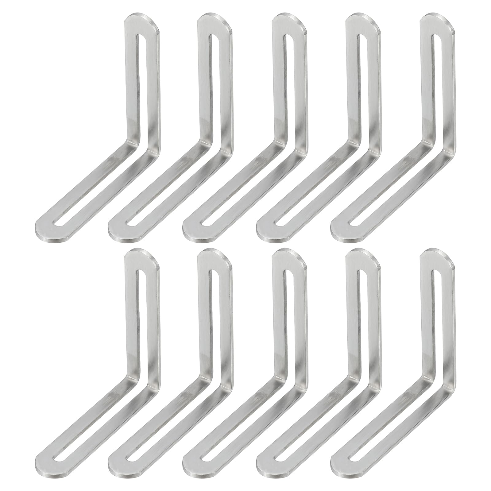 PATIKIL 3 3/20" Adjustable L-Shape Corner Brace with Slot