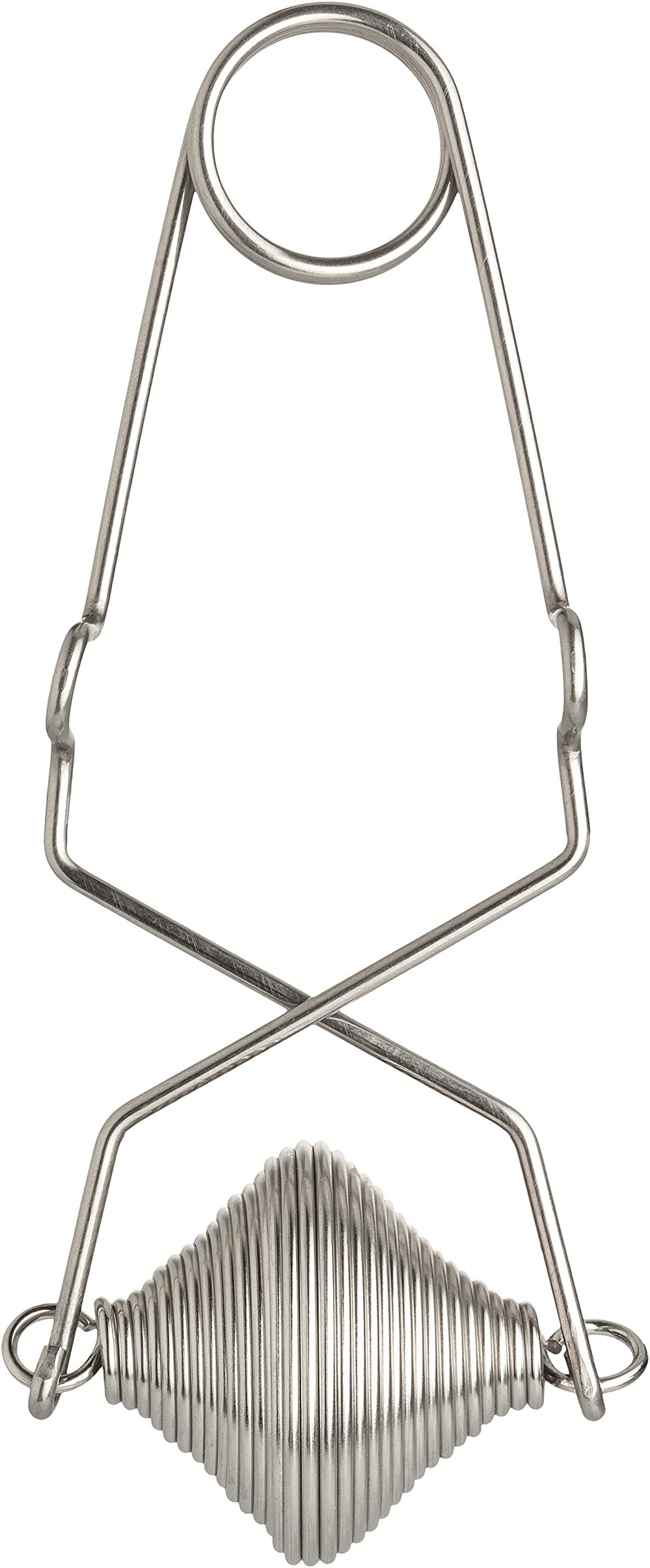 Mrs. Anderson's Baking Spring-Action Flour Duster, 6.5-Inches, Stainless Steel