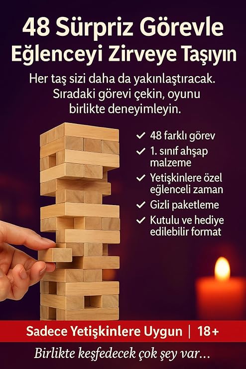 Rekze Erotik Denge (SEX) Oyunu - 48 Farklı Görev Ceza Gizli Kargo