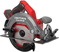 CRAFTSMAN V20 RP Cordless Circular Saw 7-1/4 Inch Brushless Bare Tool (CMCS551B) - Powerful Runtime & Precision Cuts