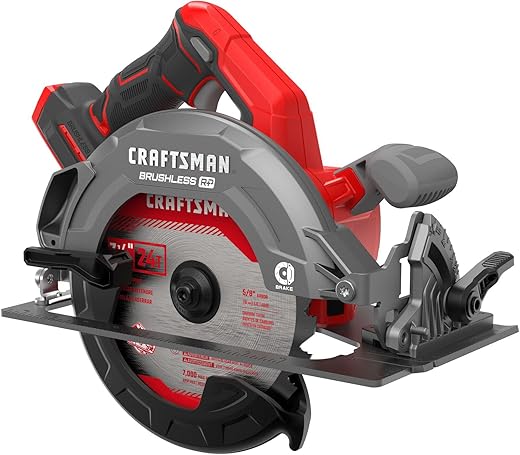 CRAFTSMAN V20 7-1/4" Cordless Circular Saw - Bare Tool