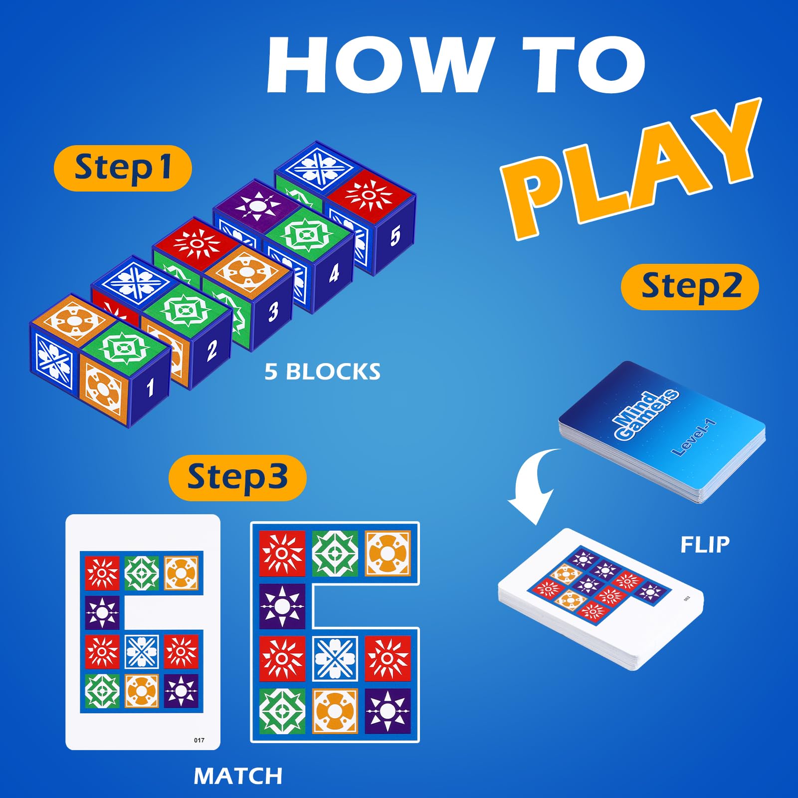 Puzzle-Kombinationsspiele, Block-Puzzlespiele, visuelle Erkennung, Gesellschaftsspiel für die Familie, um Lösungsfähigkeiten zu entwickeln