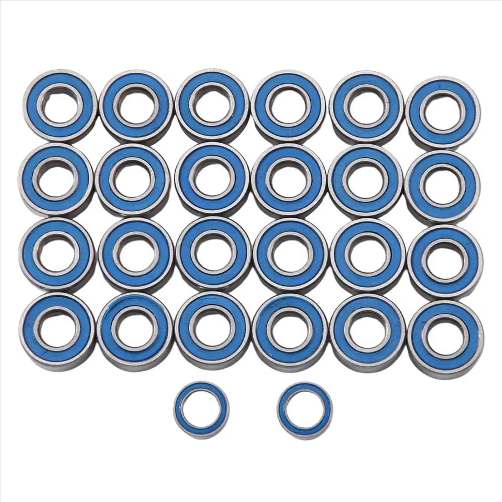 para Tamiya GF-01 Kit De 26 Rodamientos Sellados Piezas De Mejora para Coche RC Accesorios Piezas De Repuesto para Coche De Control Remoto Rodamientos Bolas RC