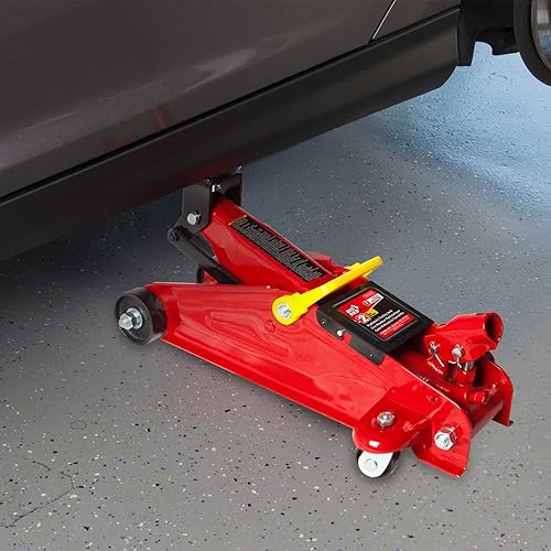 Miniatura 8 de BIG RED T82002-BR-1 Torin Gato hidráulico de piso de la carretilla, capacidad de 2 toneladas (4,000 lb) - Rojo