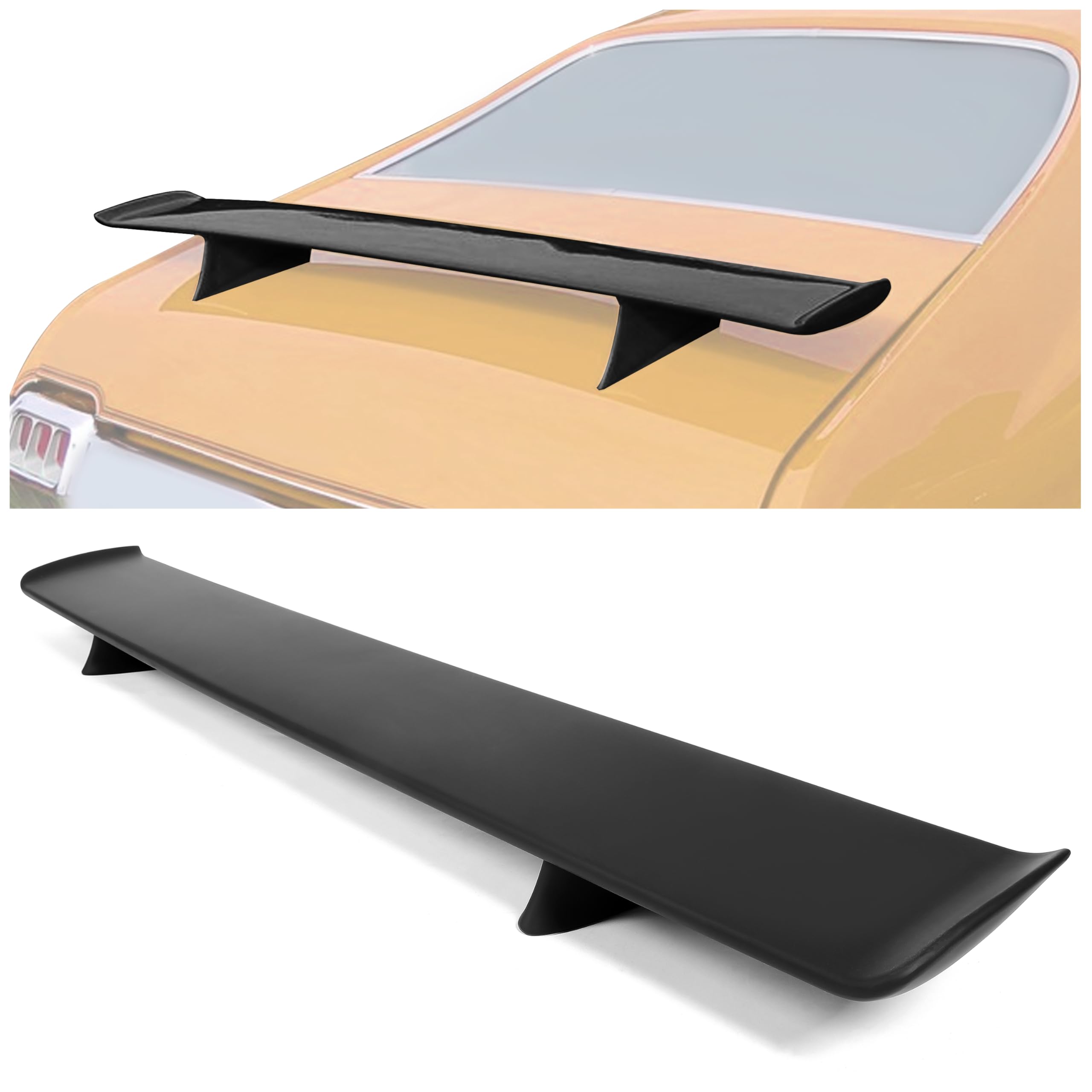 Amazon.com: KUAFU 3Pcs Trunk Spoiler Compatible with 1968-1972