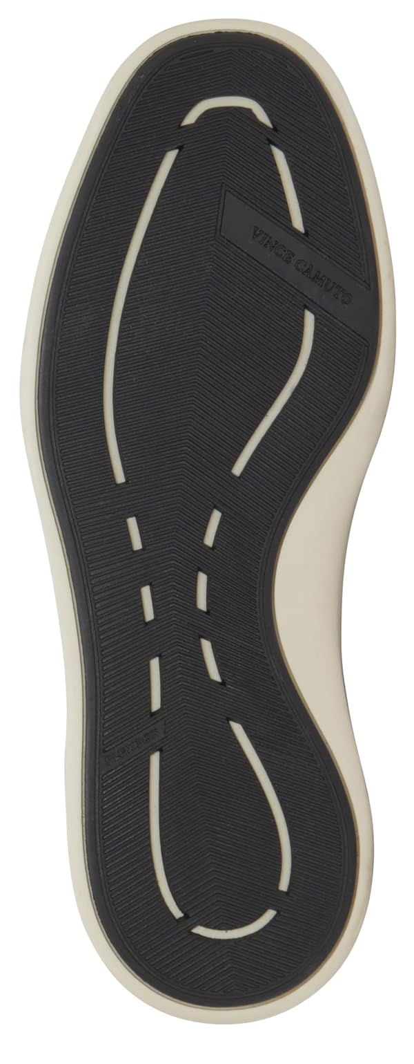 Vince Camuto Men's Haldane Casual Sneaker, Limestone/Anthracite, 10 by Vince Camuto - Used condition - Image 4