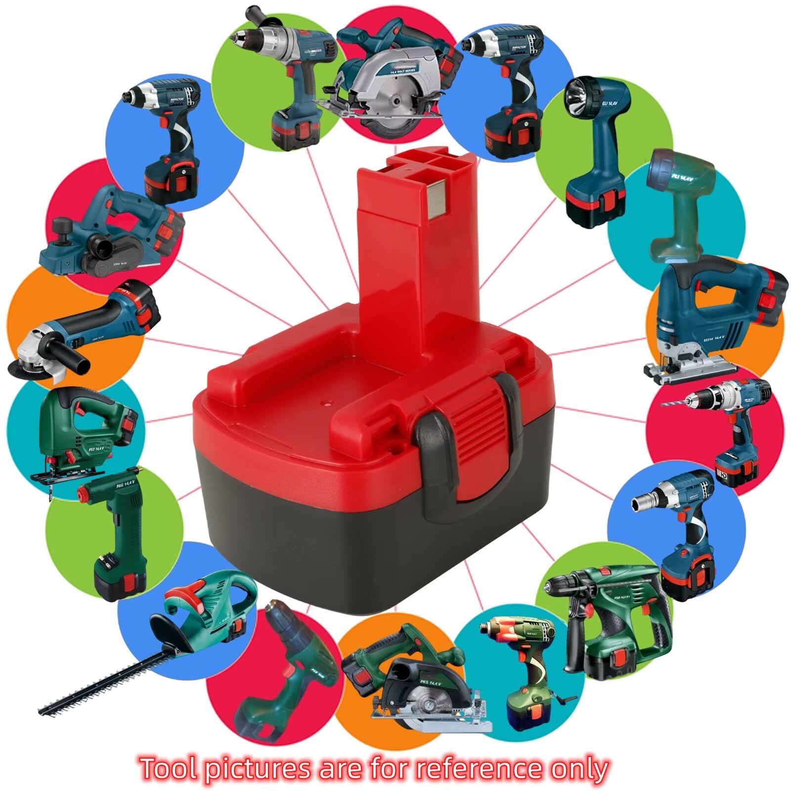 Amazon.co.jp: BOSCH（ボッシュ）博世 14.4V バッテリー NiMH 3.0Ah