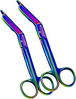 SET OF 2 EACH GERMAN STAINLESS LISTER BANDAGE SCISSORS 5.5