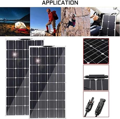 Miniatura 4 de CAJUCA Panel solar 800 W 400 W panel solar células solares cargador 30A controlador USB Kit de panel solar Sistema de carga de energía completo al