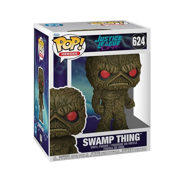 Funko Pop! Super: DC Comics - Justice League Dark - Swamp Thing - Figura de Vinilo Coleccionable