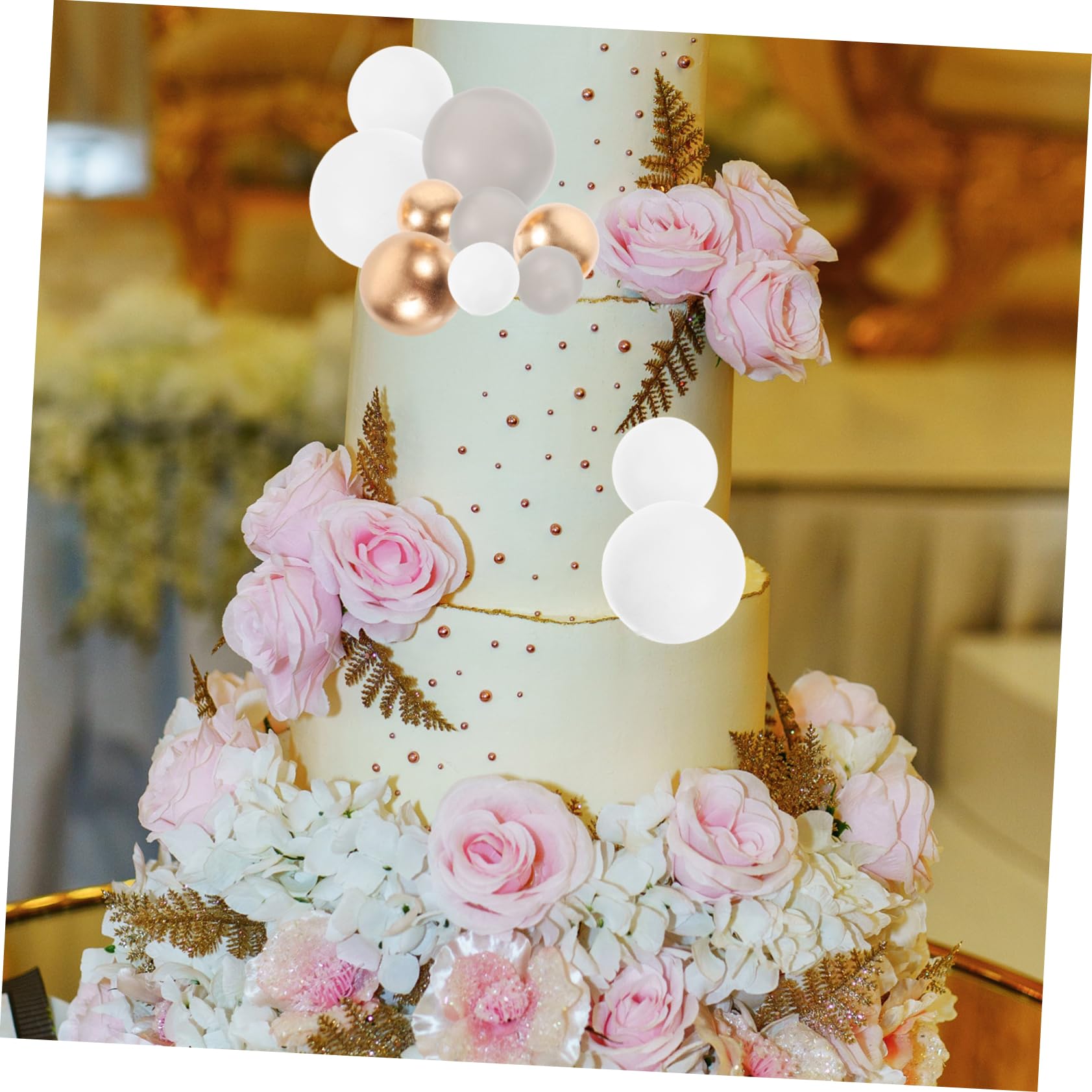 ABOOFAN 5 Sätze Elefant Kuchen Dekoration Teiliges Diy Cake Topper für Babyparty Geburtstag Aus Sicherem Polymer und Metall Installieren eine Festliche