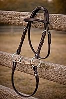 Vista 6 de ProRider Caballo 6" SS anillo suelto trenzado alambre Snaffle caballo bit 35479D