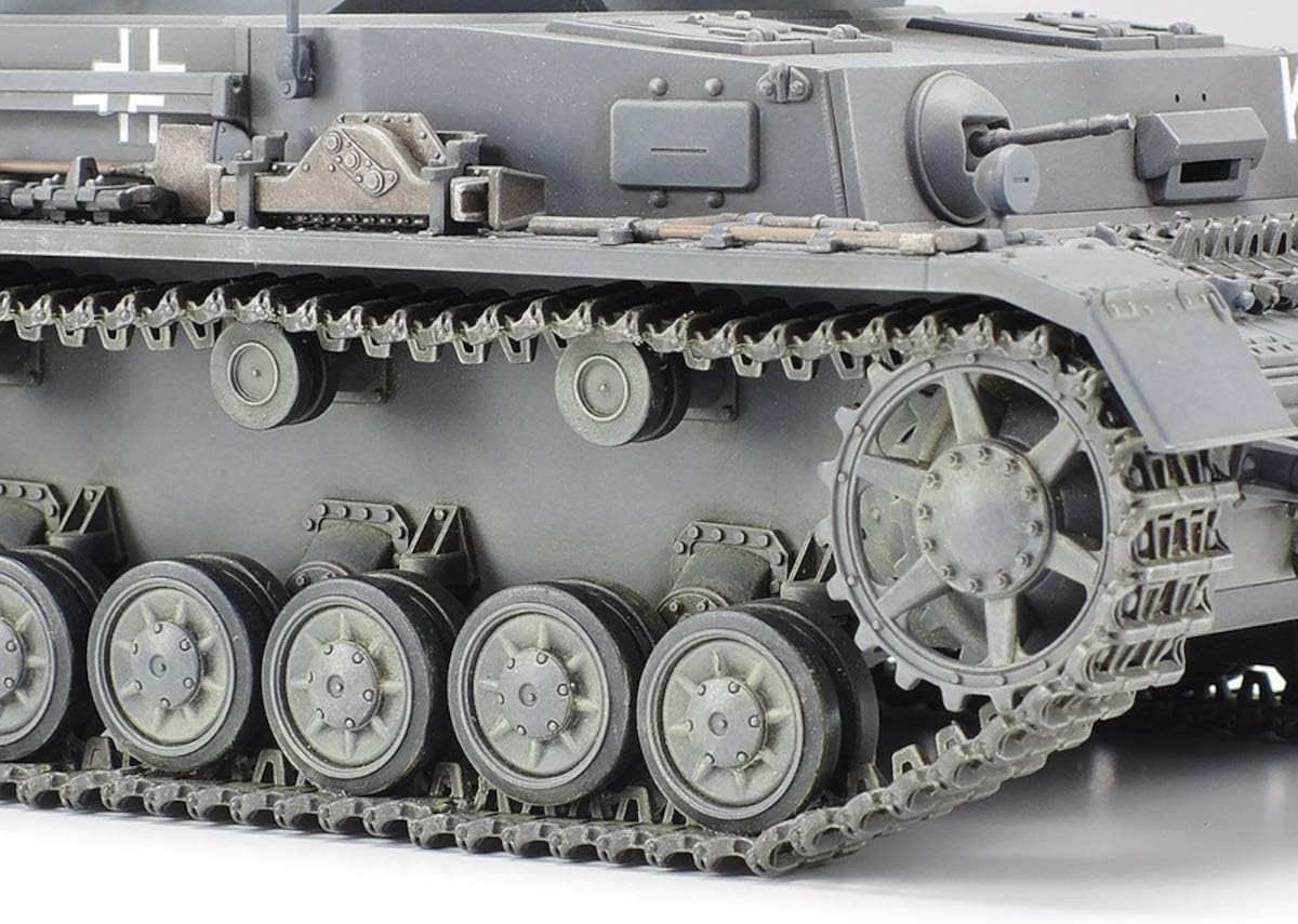 Close-up of Panzer IV Tracks and Running Gear