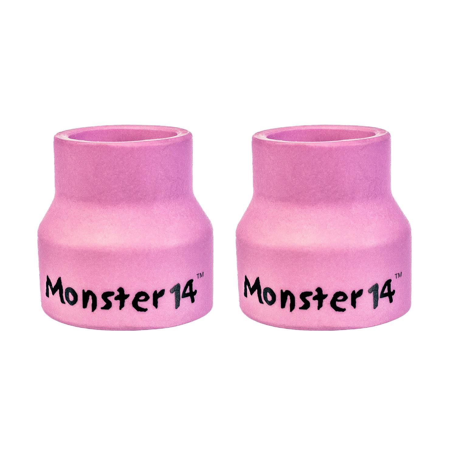 Monster #14 - Boquilla de gas de cerámica para soplete de soldadura, orificio de 7/8 pulgadas x 1 pulgada de largo, paquete de 2