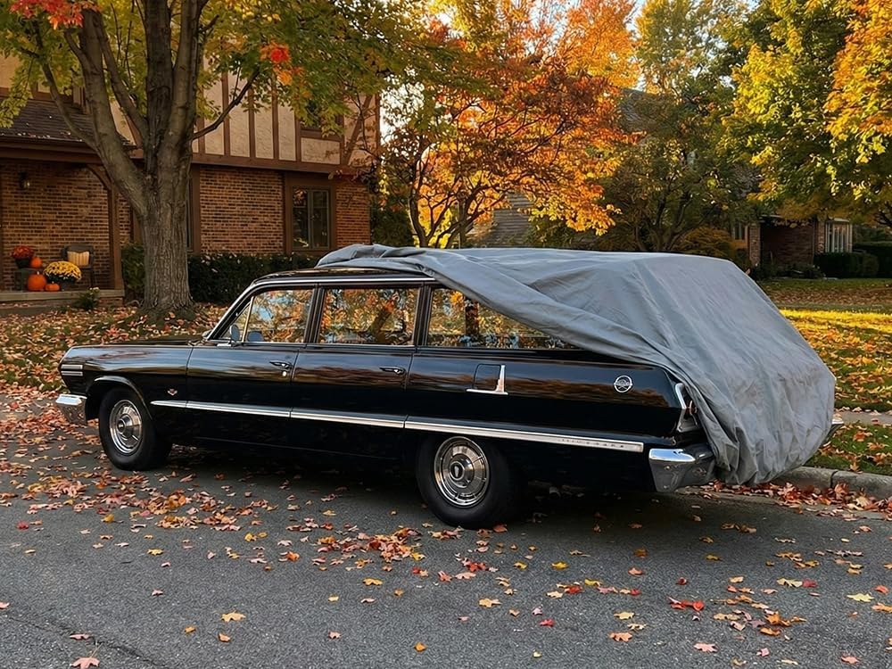 CarsCover 100% Waterproof Station Wagon Fit up to 225 inch Car Cover Heavy Duty All Weatherproof Ultrashield