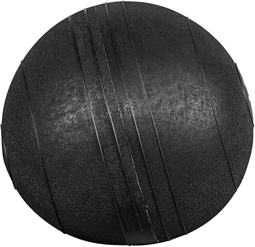 Miniatura 2 de GORILLA SPORTS Slam Ball  10 libras20 libras, goma, sin rebote, agarre texturizado, negro  Balones medicinales con peso de calidad alemana,