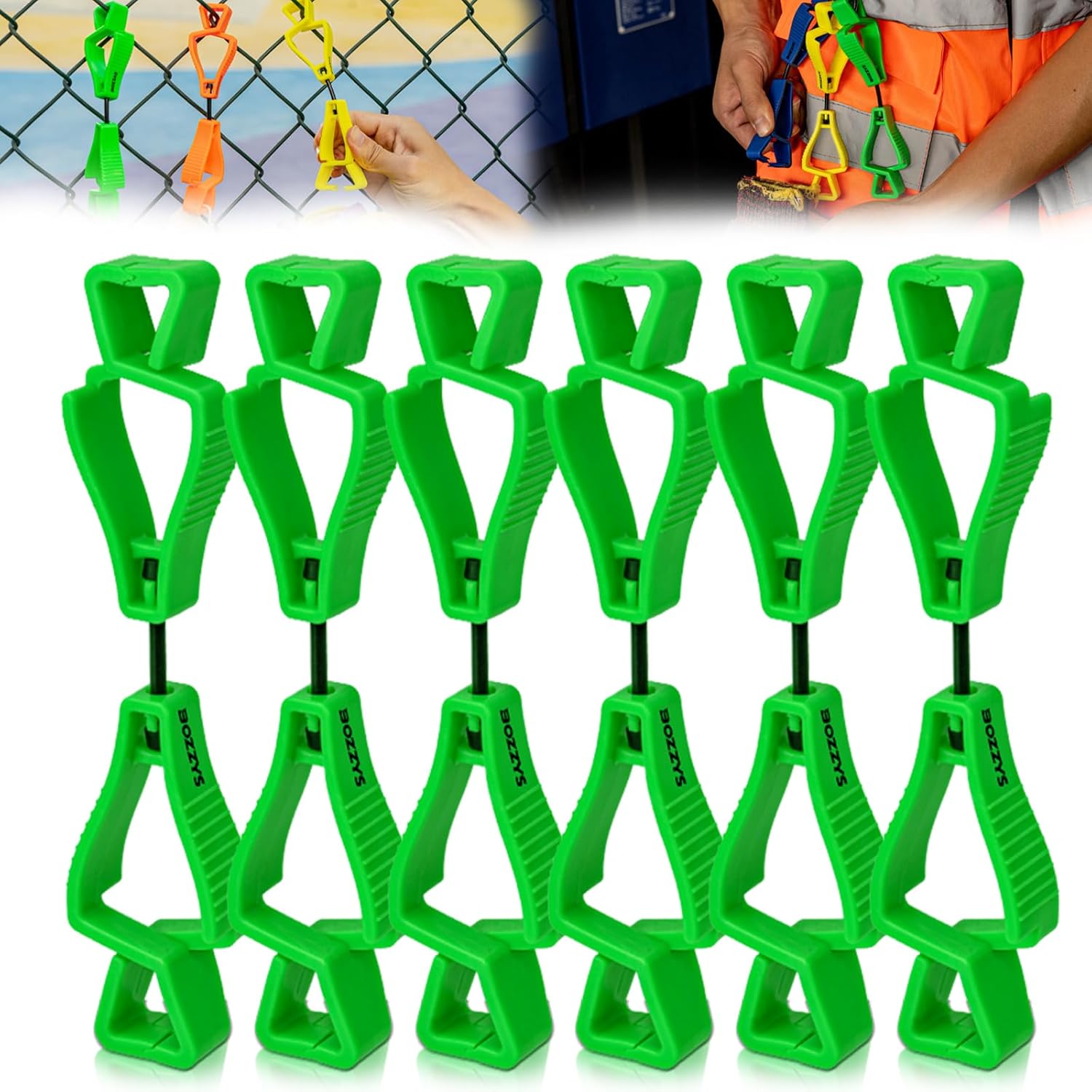 Glove Clips for Work Glove Holders