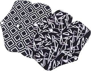 HEALEEP Cloth Period Pad 4pcs Washable Pads organic panty liners reusable Menstrual Pad Mother comfortable mini mat Menstrual Napkin Pad