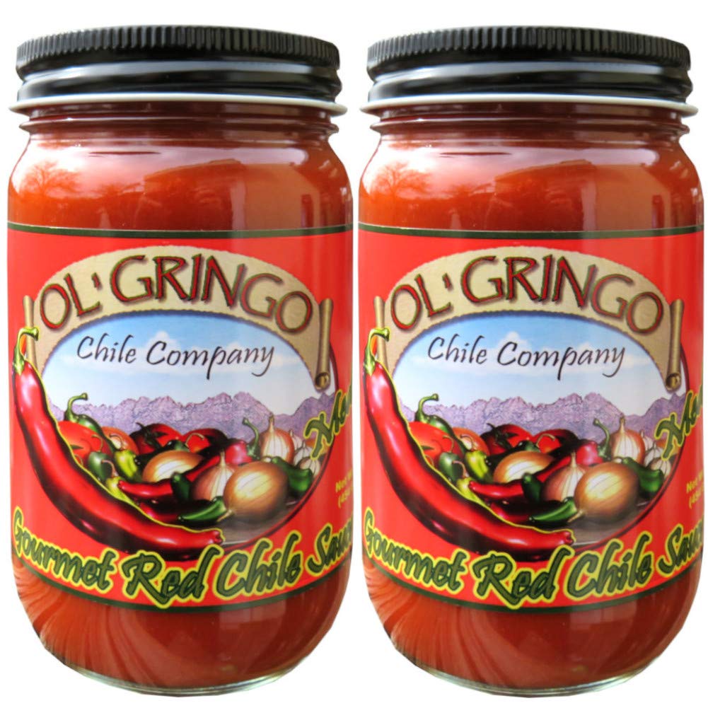 Ol' Gringo Chile Company Red Chile Sauce, Medium Heat (2 Pack)
