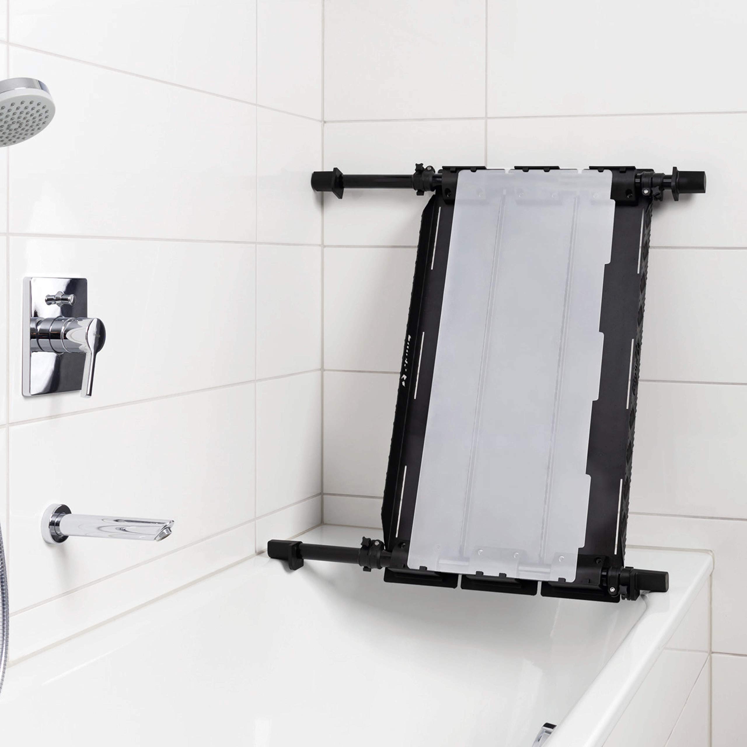 DogShower - Aus Aluminium - Hundedusche für Ihre Badewanne zur optimalen Pflege Ihres Hundes Hundehygiene - Hundepflege - platzsparend (L)