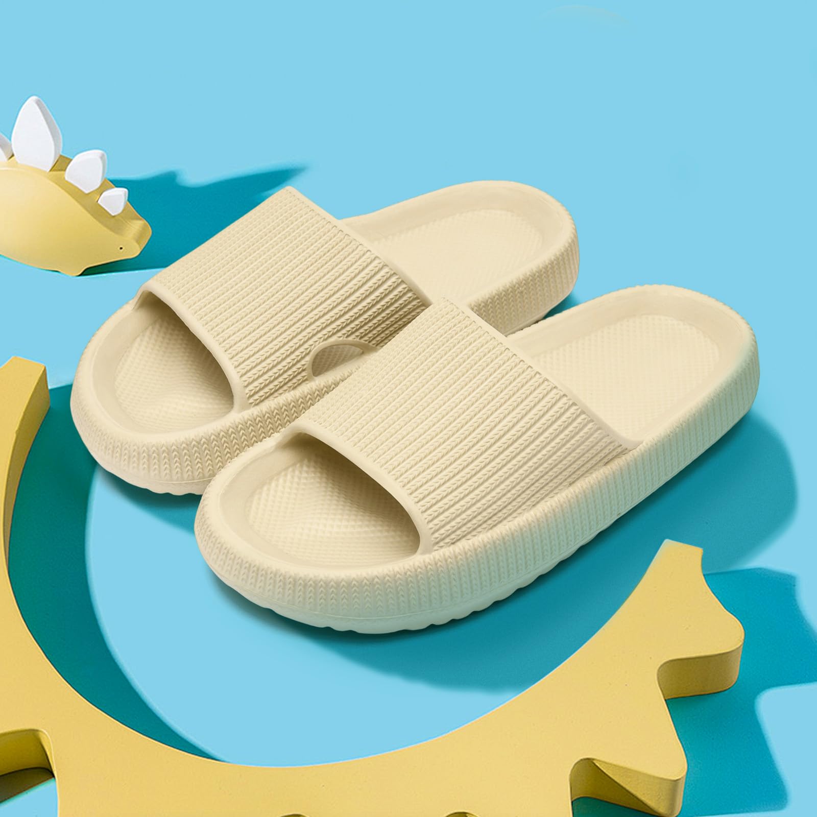 Ciabatte da bagno per bambini e bambine, con suola morbida e spessa, antiscivolo, per doccia, estate, spiaggia, piscina, scivolo