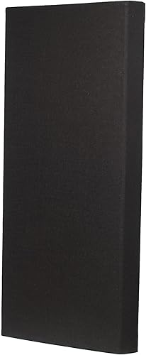 Miniatura 4 de ATS Acoustics Panel acústico absorbente de sonido 24" x 48" x 4" borde biselado (negro)