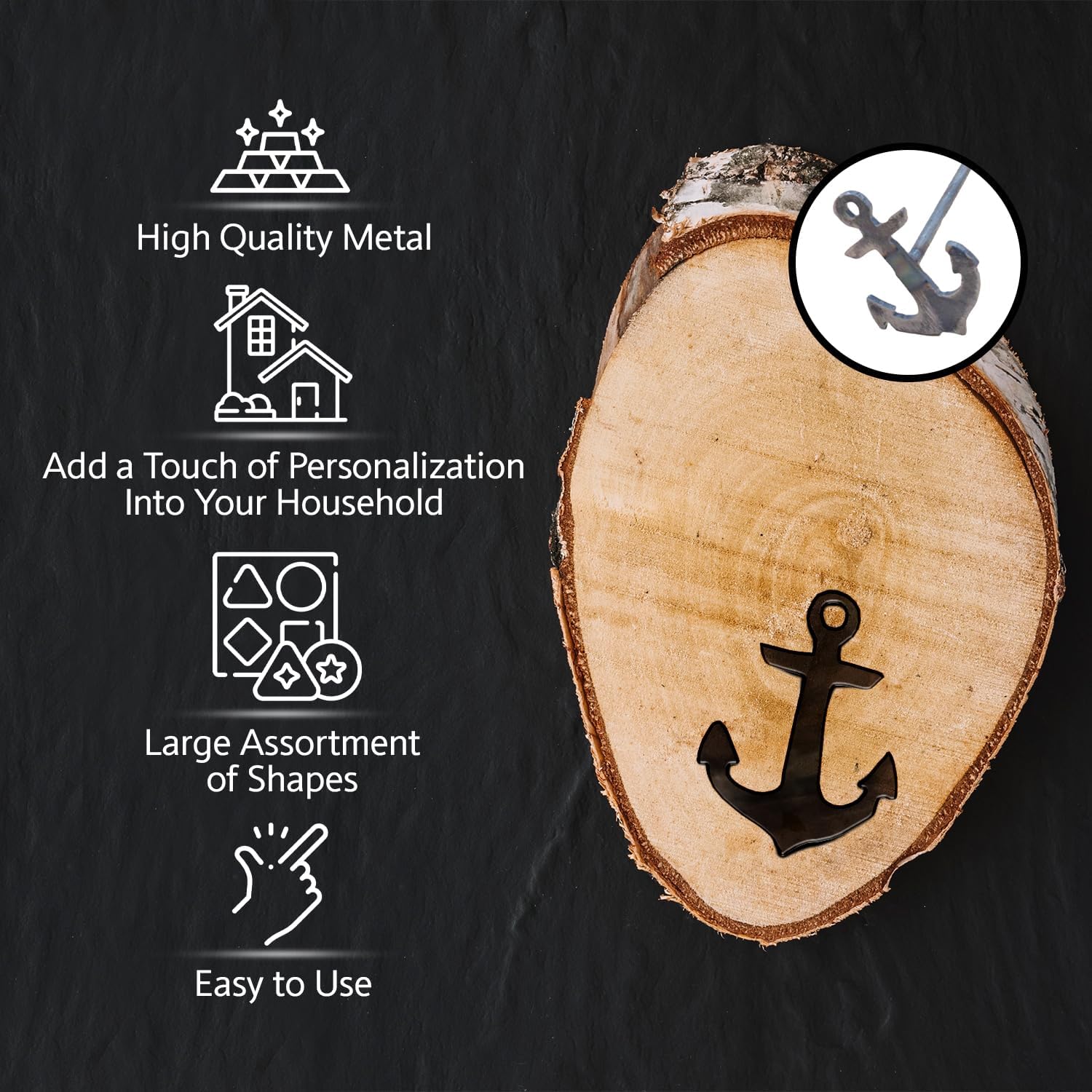 The Leather Guy 3.5" Branding Iron - Longhorn, Texas - For Branding Wood, Leather, and Grilling. Easy-to-use Brand Method for a Personalized Touch, 10 Inch Long Handle for Safe Handling