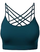 Algopix Similar Product 3 - Women Sports Bra Criss Cross Strappy